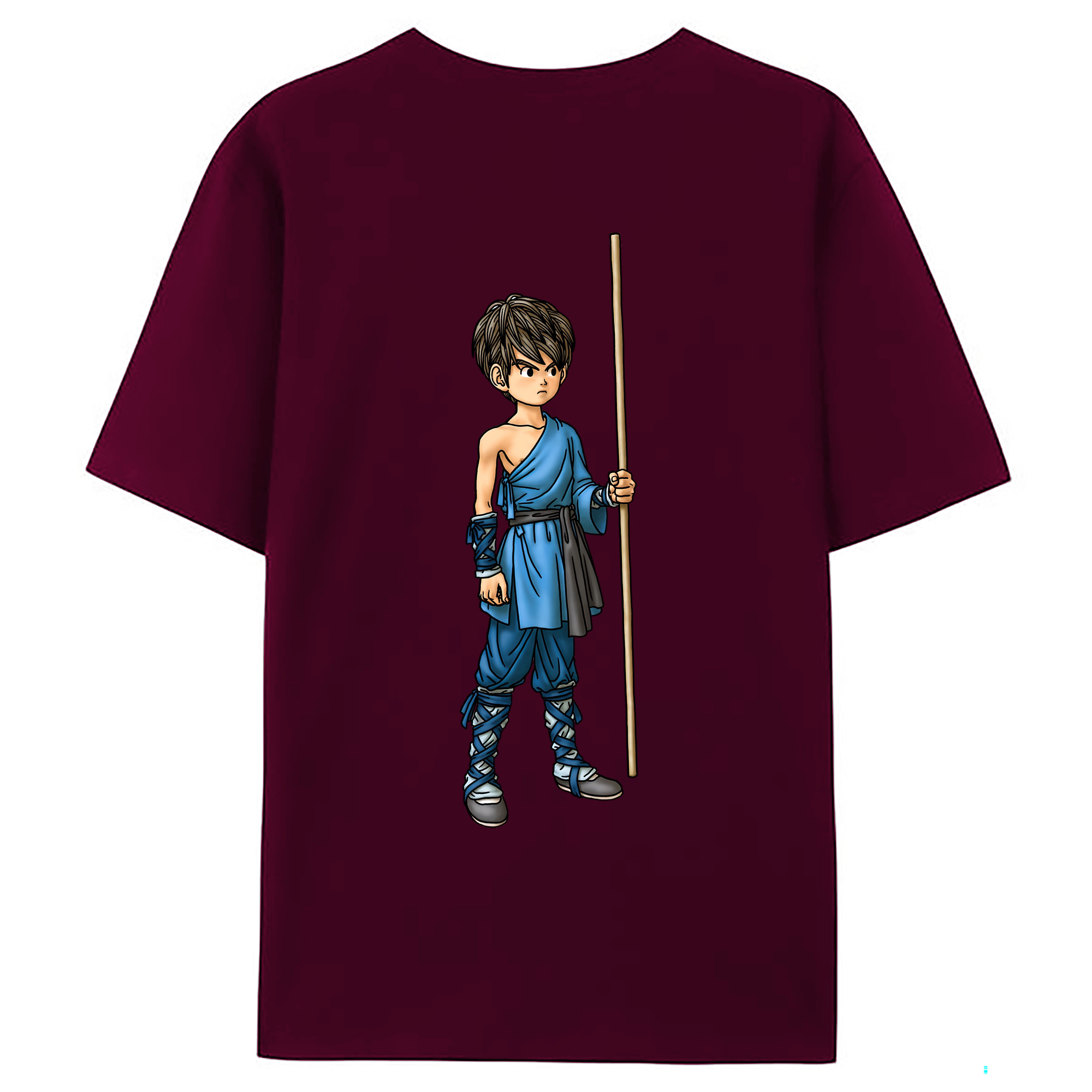 （画像用） ドラゴンクエスト Doragon Kuesuto Dragon Quest レディース半袖Tシャツ(バックプリント)